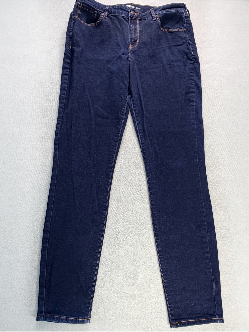 Old Navy Rockstar Super Skinny Jeans Women's 12 Long Stretch Denim High Rise